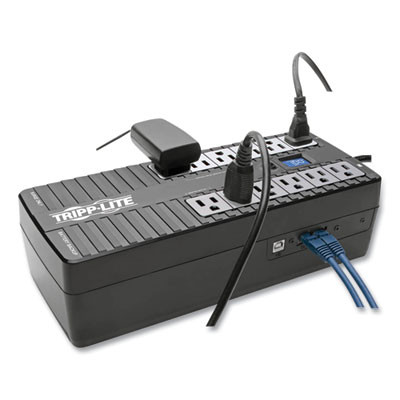 Eco Series Energy-Saving Standby Ups, 12 Outlets, 850 Va, 420 J