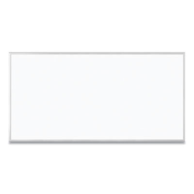 Magnetic Dry Erase Board With Aluminum Frame, (Actual Size: 95" x 47"), White Surface, Satin Aluminum Frame