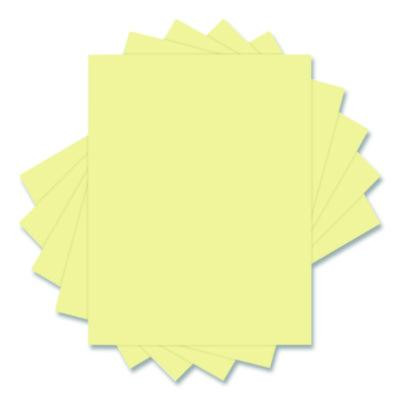Deluxe Colored Paper, 20 Lb Bond Weight, 8.5 x 11, Canary, 500/Ream