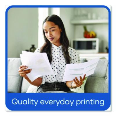 Deluxe Colored Paper, 20 Lb Bond Weight, 8.5 x 11, Blue, 500/Ream