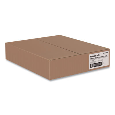 Deluxe Tyvek Expansion Envelopes, Open-Side, 4" Capacity, #15 1/2, Square Flap, Self-Adhesive Closure, 12 x 16, White, 50/Ct