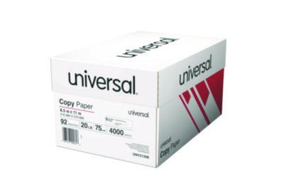Copy Paper Convenience Carton, 92 Bright, 20 Lb Bond Weight, 8.5 x 11, White, 500 Sheets/Ream, 8 Reams/Carton