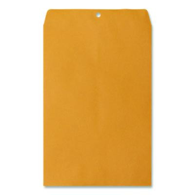 Kraft Clasp Envelope, #98, Square Flap, Clasp/Gummed Closure, 10 X 15, Brown Kraft, 100/Box