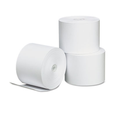Direct Thermal Printing Paper Rolls, 2.25" X 165 Ft, White, 3/Pack