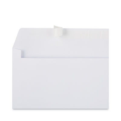 Peel Seal Strip Business Envelope, #10, Square Flap, Self-Adhesive Closure, 4.13 X 9.5, White, 100/Box