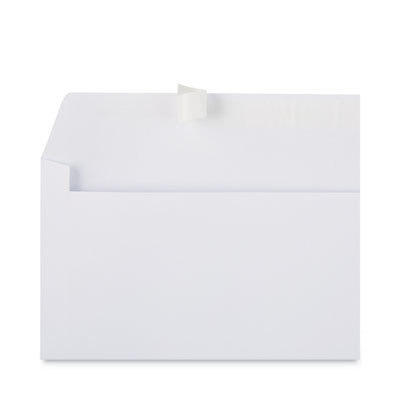 Peel Seal Strip Business Envelope, #10, Square Flap, Self-Adhesive Closure, 4.13 X 9.5, White, 500/Box
