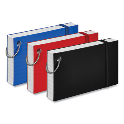 Ring Index Cards, Ruled, 3 X 5, White, 100/Pack