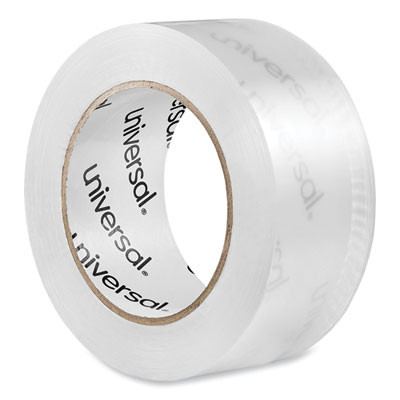 Deluxe General-Purpose Acrylic Box Sealing Tape, 2 Mil, 3" Core, 1.88" x 109 Yds, Clear, 6/Pack