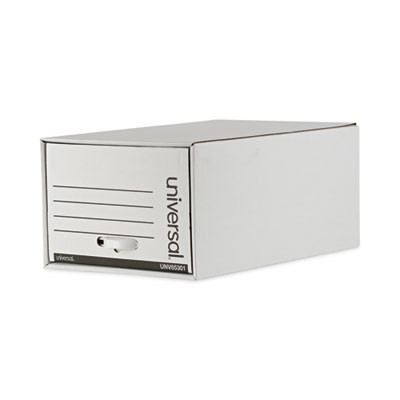 Heavy-Duty Storage Drawers, Legal Files, 17.25" X 25.5" X 11.5", White, 6/Carton