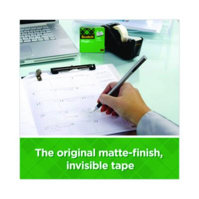 Magic Tape Refill, 1" Core, 0.75" x 36 Yds, Clear, 12/Pack