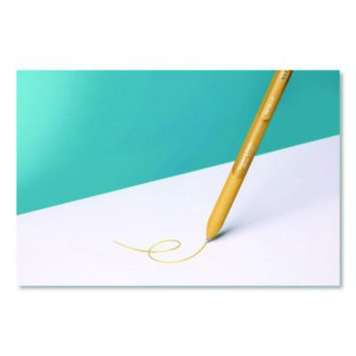 Inkjoy Gel Metallic Gel Pen, Retractable, Medium 0.8 Mm, Assorted Ink And Barrel Colors, 10/Pack