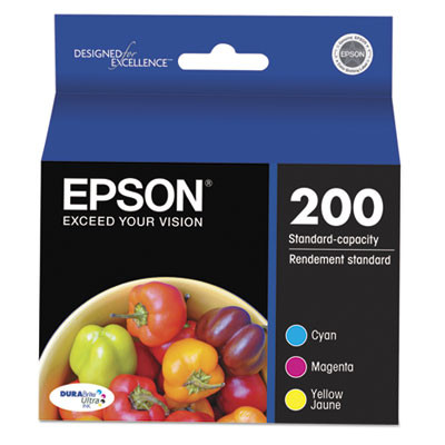 T200520-S (200) Durabrite Ultra Ink, 165 Page-Yield, Cyan/Magenta/Yellow