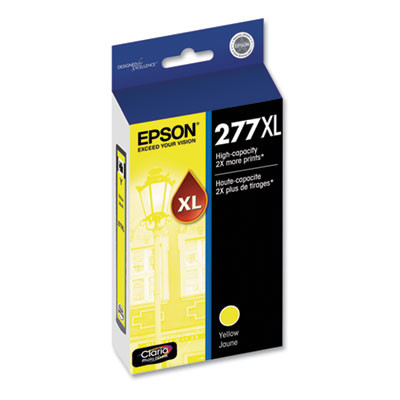 T277Xl420-S (277Xl) Claria High-Yield Ink, 740 Page-Yield, Yellow