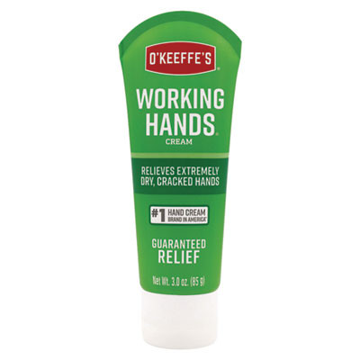 Working Hands Cream, 3 Oz Tube, Unscented