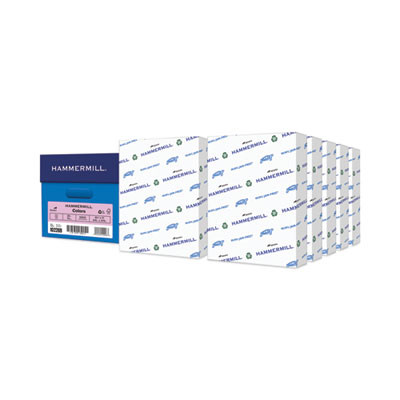 Colors Print Paper, 20 Lb Bond Weight, 8.5 x 11, Lilac, 500 Sheets/Ream, 10 Reams/Carton