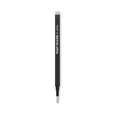 Refill For Pilot Frixion Erasable, Frixion Ball, Frixion Clicker And Frixion Lx Gel Ink Pens, Fine Tip, Black Ink, 3/Pack