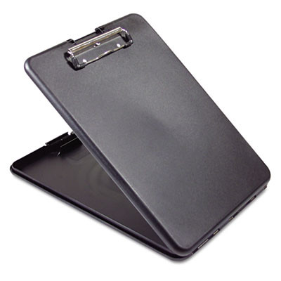 Slimmate Storage Clipboard, 0.5" Clip Capacity, Holds 8.5 x 11 Sheets, Black