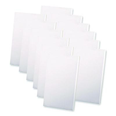 Scratch Pads, Unruled, (100) White 4 x 6 Sheets, Dozen