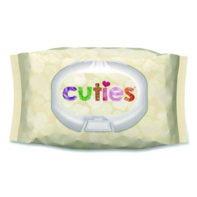 Premium Wipes, Unscented, White, 72 Wipes/Pack, 12 Packs/Carton