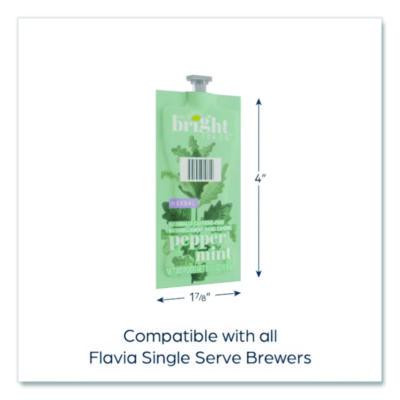 Tea Freshpack Pods, Peppermint Herbal, 0.07 Oz, 100/Carton