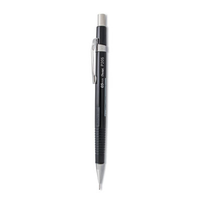 Sharp Mechanical Pencil, 0.5 Mm, Hb (#2), Black Lead, Black Barrel