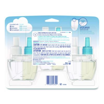 Plug Air Freshener Refills, Linen And Sky, 0.87 Oz, 3/Pack