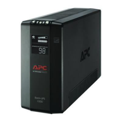 Back-Ups Pro Compact Tower Lcd Battery Backup And Surge Protector With Usb, 1,000 Va, 8 Outlets, 1,103 J