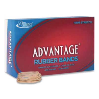 Advantage Multi-Purpose Rubber Band, Size 14, Natural Crepe, 1 Lb Box, 2,250/Box
