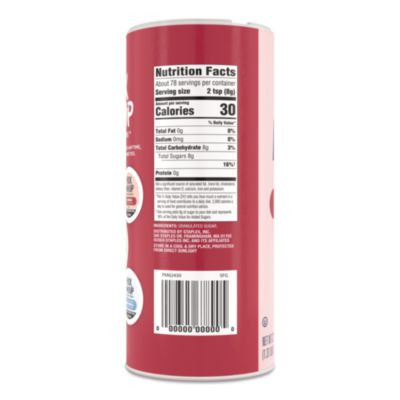 Pure Sugar, 22 Oz Canister, 8/Pack