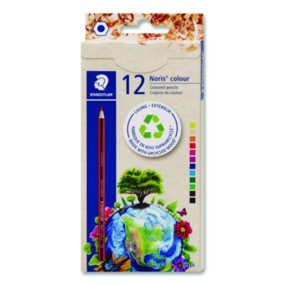 Colored Pencils, Assorted Lead And Barrel Colors, 12/Pack
