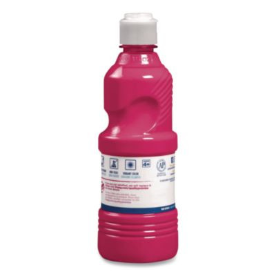 Ready-To-Use Tempera Paint, Magenta, 16 Oz Dispenser-Cap Bottle