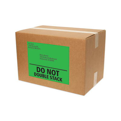 High-Visibility Permanent Laser Id Labels, 8.5 X 11, Asst. Neon, 15/Pack