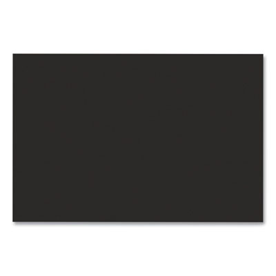 Sunworks Construction Paper, 50 Lb Text Weight, 12 x 18, Black, 50/Pack