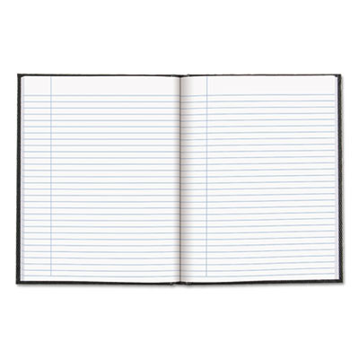 Executive Notebook, 1-Subject, Medium/College Rule, Black Cover, (150) 9.25 x 7.25 Sheets