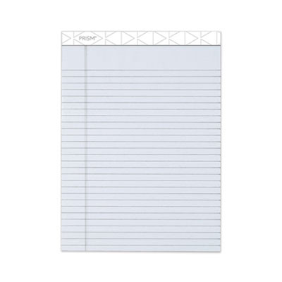 Prism + Colored Writing Pads, Wide/Legal Rule, (50) Pastel Gray 8.5 x 11 Sheets, 12/Pack