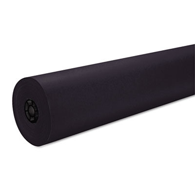 Decorol Flame Retardant Art Rolls, 40 Lb Cover Weight, 36" x 1000 Ft, Black