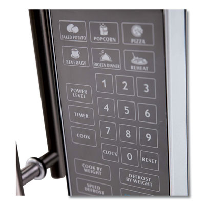 1.1 Cu Ft Touch Microwave Oven, 1,000 W, Stainless Steel