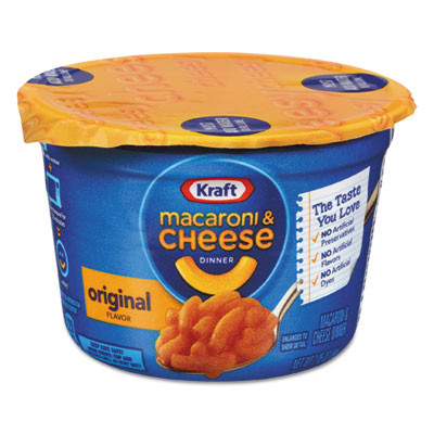 Easy Mac Macaroni And Cheese, Micro Cups, 2.05 Oz, 10/Carton