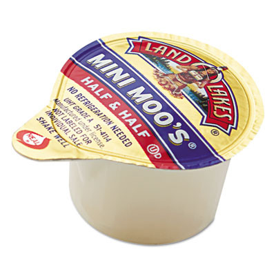 Mini Moo's Half And Half, 0.3 Oz Mini Cups, 192/Carton