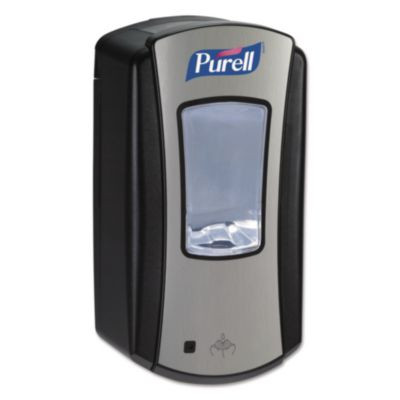 Ltx-12 Touch-Free Dispenser, 1,200 Ml, 5.75 x 4 x 10.5, Black/Chrome