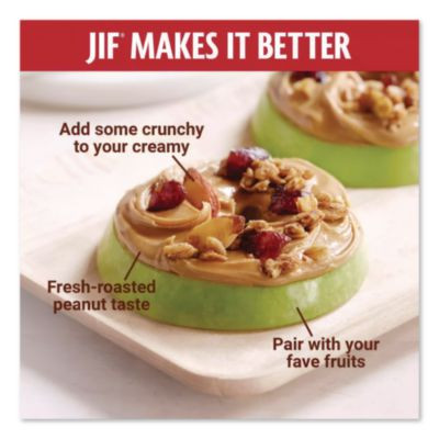 Spreads, Creamy Peanut Butter, 1.5 Oz Cup, 8/Box