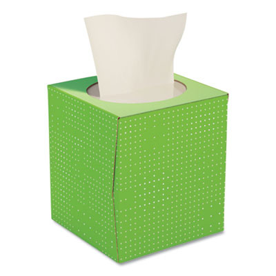 Ultra Soft Standard Facial Tissue, 2-Ply, White, 95 Sheets/Box, 6 Boxes/Pack