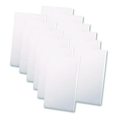 Scratch Pads, Unruled, (100) White 3 x 5 Sheets, Dozen