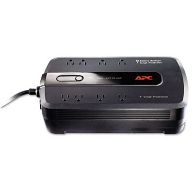 Be650G1 Back-Ups Es 650 Battery Backup System, 8 Outlets, 650 Va, 340 J