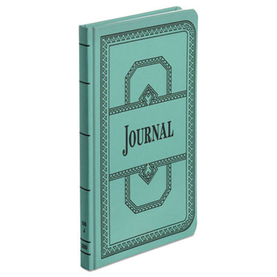 Account Record Book, Record-Style Rule, Blue Cover, 11.75 X 7.25 Sheets, 300 Sheets/Book