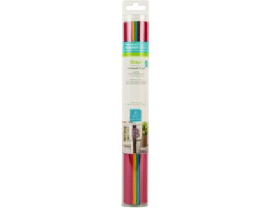 Premium Permanent Vinyl, 12 x 12, Assorted Colors, 6/Pack