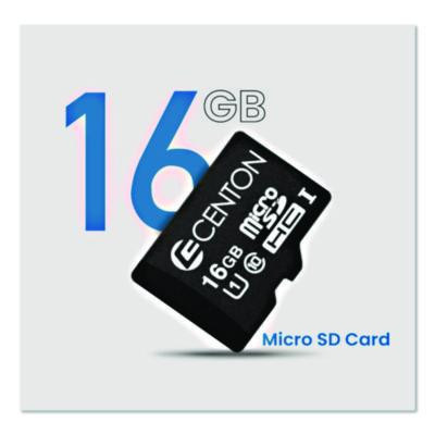 Microsdhc Memory Card With Sd Adapter, Uhs-I U1 Class 10, 16 Gb