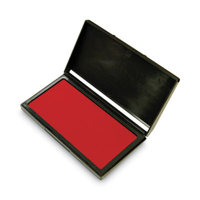 Microgel Stamp Pad For 2000 Plus, 6.17" x 3.13", Red
