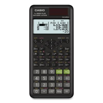 Fx-300Es Plus 2Nd Edition Scientific Calculator, 16-Digit Lcd, Black