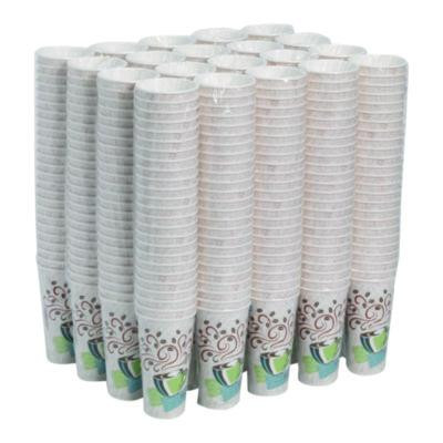 Perfectouch Paper Hot Cups, 20 Oz, Coffee Haze Design, 25/Pack